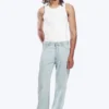 Space Mid Rise Relaxed Straight Jeans – Ghost Blue – Hellblau Space Mid Rise Relaxed Straight Jeans – Ghost Blue – Hellblau