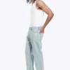 Space Mid Rise Relaxed Straight Jeans – Ghost Blue – Hellblau Space Mid Rise Relaxed Straight Jeans – Ghost Blue – Hellblau
