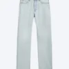 Space Mid Rise Relaxed Straight Jeans – Ghost Blue – Hellblau Space Mid Rise Relaxed Straight Jeans – Ghost Blue – Hellblau