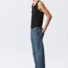 Space Mid Rise Relaxed Straight Jeans – Morning Blue – Dunkelblau Space Mid Rise Relaxed Straight Jeans – Morning Blue – Dunkelblau