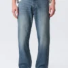 Space Mid Rise Relaxed Straight Jeans – Radio Blue – Mittelblau Space Mid Rise Relaxed Straight Jeans – Radio Blue – Mittelblau