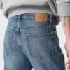 Space Mid Rise Relaxed Straight Jeans – Radio Blue – Mittelblau Space Mid Rise Relaxed Straight Jeans – Radio Blue – Mittelblau