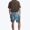 Space Relaxed Denim-Shorts in mittlerer Länge – Radio Blue – Mittelblau Space Relaxed Denim-Shorts in mittlerer Länge – Radio Blue – Mittelblau