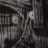Space Washed Cord Hose – Acid Wash Schwarz