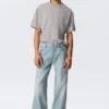 Sphere Low Rise Loose Straight Jeans – Aeon Blue – Hellblau Sphere Low Rise Loose Straight Jeans – Aeon Blue – Hellblau