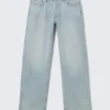 Sphere Low Rise Loose Straight Jeans – Aeon Blue – Hellblau Sphere Low Rise Loose Straight Jeans – Aeon Blue – Hellblau