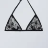 Spitzen-Halter-BH – Schwarz Spitzen-Halter-BH – Schwarz