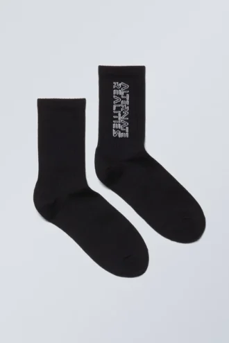 Sport-Socken mit Aufdruck – Alternate Realities