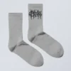 Sport-Socken mit Aufdruck – Dusty Grey Wizard Sport-Socken mit Aufdruck – Dusty Grey Wizard