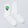 Sport-Socken mit Print – Cyber Skull Sport-Socken mit Print – Cyber Skull