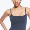 Sport-Top mit Trägern – Marineblau Sport-Top mit Trägern – Marineblau