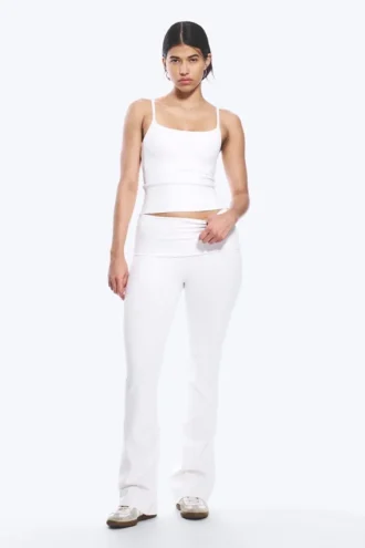 Sport-Top mit Trägern – Off-White
