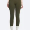 Sportleggings mit hoher Taille – Dunkelkhaki Sportleggings mit hoher Taille – Dunkelkhaki