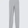 Sportleggings mit hoher Taille – Hellstaubgrau Sportleggings mit hoher Taille – Hellstaubgrau