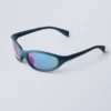 Sportliche ovale Sonnenbrille – zartblau Sportliche ovale Sonnenbrille – zartblau
