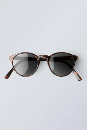 Spy Runde Sonnenbrille – Schildpatt