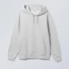 Standard-Kapuzenpullover in mittlerer Stärke – Grau Standard-Kapuzenpullover in mittlerer Stärke – Grau