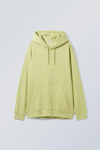 Standard Midweight Kapuzenpullover – Hellgelbgrün