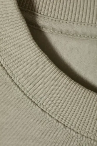 Standard-Sweatshirt – Hellbeige Standard-Sweatshirt – Hellbeige