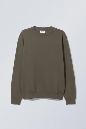 Standard-Sweatshirt – Khaki-Grün
