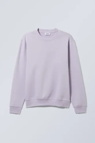 Standard-Sweatshirt mittlerer Stärke – Hellstaubiges Lila