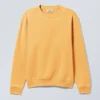 Standard-Sweatshirt mittlerer Stärke – Leuchtend Gelb