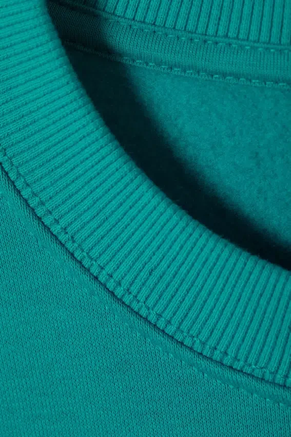 Standard-Sweatshirt – Türkis Standard-Sweatshirt – Türkis