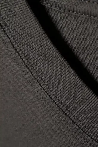 Standard-T-Shirt in mittlerer Stärke – Dunkelgrau