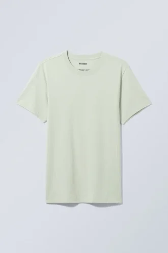 Standard-T-Shirt in mittlerer Stärke – Pastellgrün