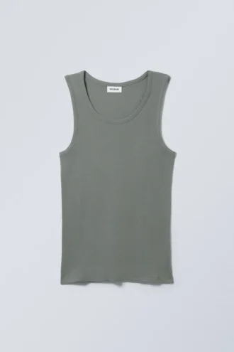 Standard-Tanktop – Dusty Khaki