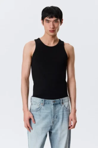 Standard-Tanktop – Schwarz