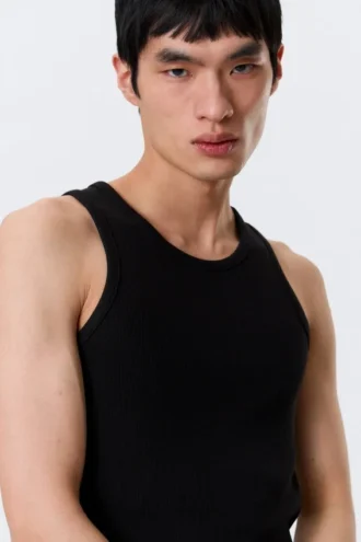 Standard-Tanktop – Schwarz