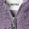 Strick-Kapuzenpullover – Flieder Strick-Kapuzenpullover – Flieder