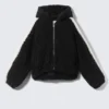 Strick-Kapuzenpullover – Schwarz Strick-Kapuzenpullover – Schwarz