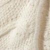 Strick-One-Shoulder-Top – Dusty White