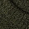 Strickpullover aus Wollmischung – Dunkelgrün Strickpullover aus Wollmischung – Dunkelgrün