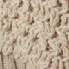 Strickpullover mit strukturiertem Schlingenmuster – Beige Strickpullover mit strukturiertem Schlingenmuster – Beige