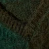 Strickpullover mit V-Ausschnitt und Space-Dye-Effekt – Dunkelgrün – Space-Dye Strickpullover mit V-Ausschnitt und Space-Dye-Effekt – Dunkelgrün – Space-Dye
