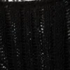 Strukturiertes Strick-Tanktop – Schwarz Strukturiertes Strick-Tanktop – Schwarz