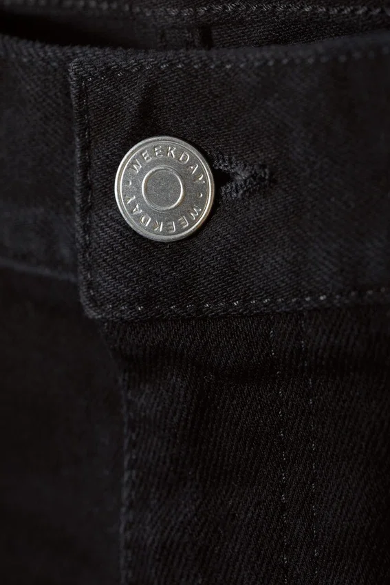 Sunday Mid Rise Slim Tapered Jeans – Almost Black – Schwarz Sunday Mid Rise Slim Tapered Jeans – Almost Black – Schwarz