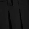 Superweite Plissee-Hose – Schwarz Superweite Plissee-Hose – Schwarz