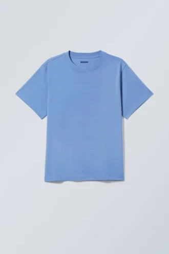 T-Shirt in klassischer Passform – Blau T-Shirt in klassischer Passform – Blau