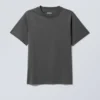 T-Shirt in klassischer Passform – Dunkelgrau T-Shirt in klassischer Passform – Dunkelgrau