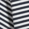 T-Shirt in klassischer Passform – Weiß – Marineblau gestreift T-Shirt in klassischer Passform – Weiß – Marineblau gestreift