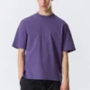 T-Shirt in lockerer Passform – Lila T-Shirt in lockerer Passform – Lila