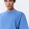 T-Shirt in lockerer Passform – Washed Blue T-Shirt in lockerer Passform – Washed Blue