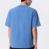 T-Shirt in lockerer Passform – Washed Blue T-Shirt in lockerer Passform – Washed Blue