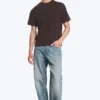 T-Shirt mit lockerer Passform – Dunkelbraun T-Shirt mit lockerer Passform – Dunkelbraun