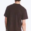 T-Shirt mit lockerer Passform – Dunkelbraun T-Shirt mit lockerer Passform – Dunkelbraun