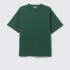 T-Shirt mit lockerer Passform – Dunkelgrün T-Shirt mit lockerer Passform – Dunkelgrün